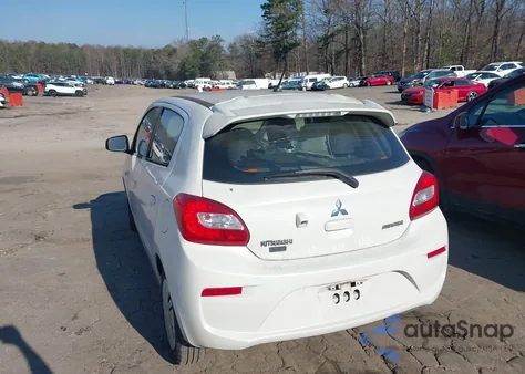 2019 Mitsubishi Mirage Rf из США, поврежденный, VIN ML32A3HJ6KH008082